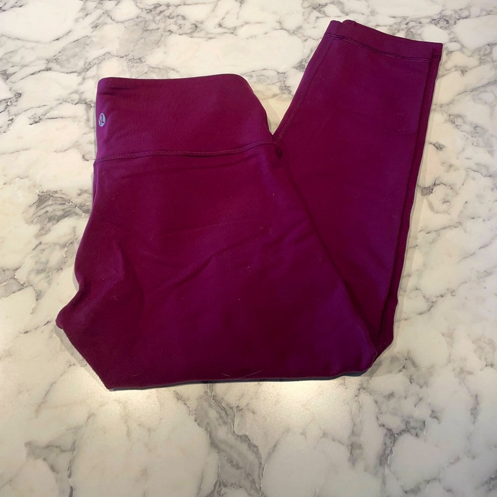 Lululemon wunder under crop